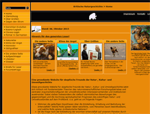 Tablet Screenshot of kritische-naturgeschichte.de